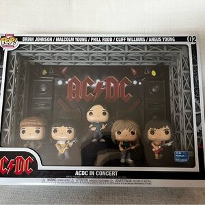 AC/DC In Concert Funko Pop! Set     never opened